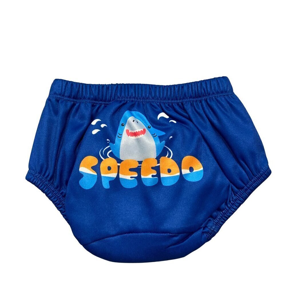 Speedo Shark Reusable Swim Diaper - New!